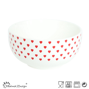 Delicated Light New Bone China com Decal Otameal Bowl